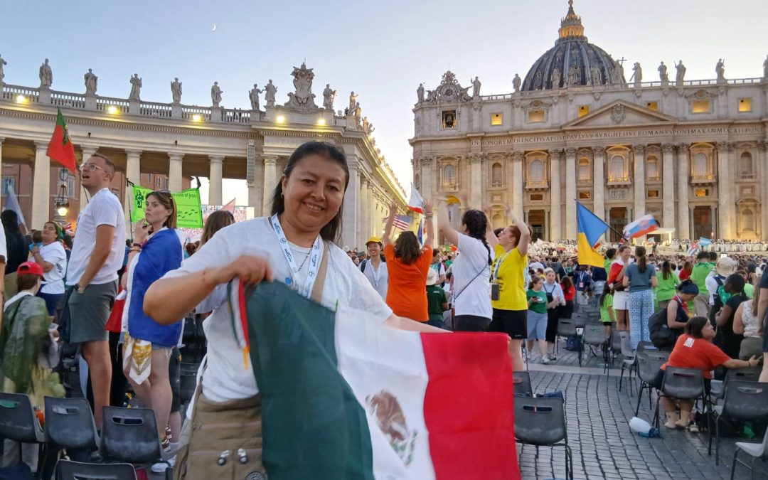 Mi Jubileo en Roma: una experiencia de fe y reconciliación en el Jubileo de Jóvenes 2025, Celia Salinas rscj.